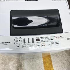 ｢配送無料｣Hisense洗濯機4.5kg　5347　の画像