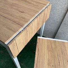 伸縮式ダイニング３点セットの画像