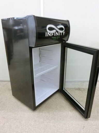 動作品 42L 冷蔵ショーケース ドリンククーラー 卓上型冷蔵庫 2017年製 店舗ディスプレイ 電気冷蔵庫 札幌 西区 西野 動作品 42L 冷蔵ショーケース ドリンククーラー 卓上型冷蔵庫 2017年製