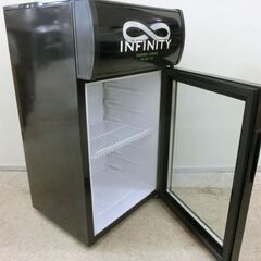 動作品 42L 冷蔵ショーケース ドリンククーラー 卓上型冷蔵庫 2017年製 店舗ディスプレイ 電気冷蔵庫 札幌 西区 西野の画像