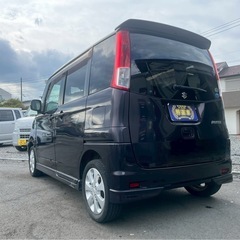 🉐【支払い総額16万円】車検令和8年1月29日H21年   スズキ　パレット　T   社外HDDナビ   ワンセグ　　両側パワスラ　スマートキー　純正CDデッキ調子良好！の画像