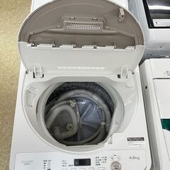 シャープ 全自動電気洗濯機 ES-GE4E-C 4.5Kg 2021年の画像