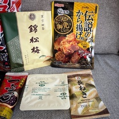 食品　味噌汁　ふりかけ　唐揚げ粉の画像