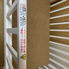 【南流山／8/14〜18引取限定】ベビーベッド アリス 120cm 石崎家具 ホワイトの画像