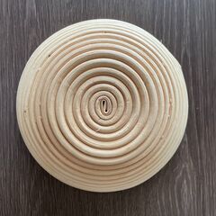 美品 バヌトン 発酵バスケット 直径約20cmの画像