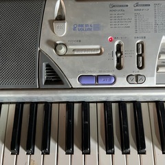 カシオキーボードの画像
