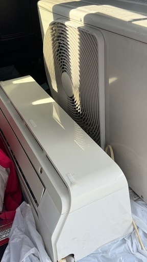 空調機 値下げしました⭐︎ 東芝エアコン14畳 (mk1228km) 富木の季節、空調家電《エアコン