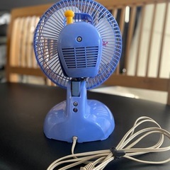 中古★レトロインテリアに★セイワパーソナル扇風機★卓上扇風機の画像
