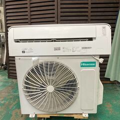 K06426 中古エアコン ハイセンス 2020年製 主に6畳用 冷房能力 2.2KW / 暖房能力 2.2KWの画像
