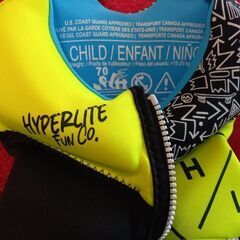 ライフジャケット　 救命胴衣 フローティングベスト 　HYPERLITE 　 ハイパーライト キッズ　幼児　子供用の画像