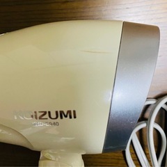 コイズミ　ヘアドライヤーの画像