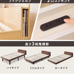 ベッドの画像