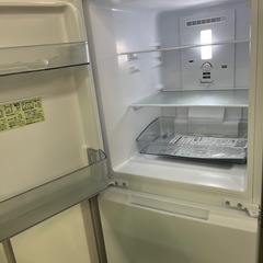 ジャングルジャングル貝塚店  152L冷蔵庫 SHARP SJ-15E4 2024年製 2ドア冷蔵庫 白 ホワイト 中古 リサイクルショップ 貝塚市 洗浄済み リユースの画像