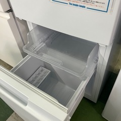 ジャングルジャングル貝塚店  152L冷蔵庫 SHARP SJ-15E4 2024年製 2ドア冷蔵庫 白 ホワイト 中古 リサイクルショップ 貝塚市 洗浄済み リユースの画像
