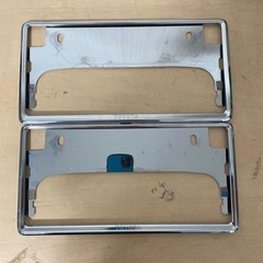 トヨタ純正 車用 ナンバーフレーム 4枚の画像