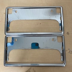 トヨタ純正 車用 ナンバーフレーム 4枚の画像