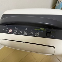 シャープ　冷風・衣類乾燥 除湿機　CV-T71CH-Wの画像