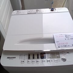 ★リユースのサカイ水戸店★ Hisense 洗濯機 5.5kg 22年製 動作確認／クリーニング済み MT5140の画像