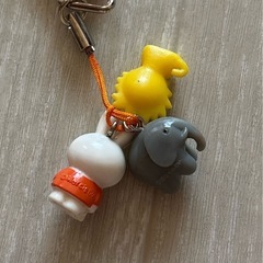 ミッフィー ぞう ライオン ブルーナファミリー チャーム オレンジリボン付きの画像