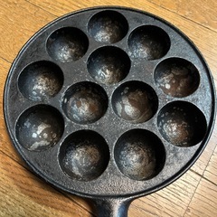 鋳鉄製 たこ焼き器 12穴の画像