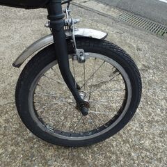 折りたたみ自転車の画像