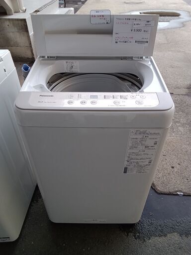 大阪市送料無料‼️洗濯機 2021年製 Panasonic 5kg クリーニング済 ☆リユースのサカイ水戸店☆ Panasonic 洗濯機 5kg 20年製 動作