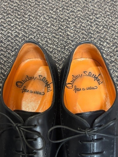 【極美品】santoni サントーニ　レザーシューズ　7ハーフ　ビジネスシューズ ドレスシューズ メンズ　靴