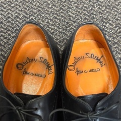 【極美品】santoni サントーニ　レザーシューズ　7ハーフ　ビジネスシューズ ドレスシューズ メンズ　靴の画像