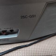 シャープ　ブラウン管テレビ　25型の画像