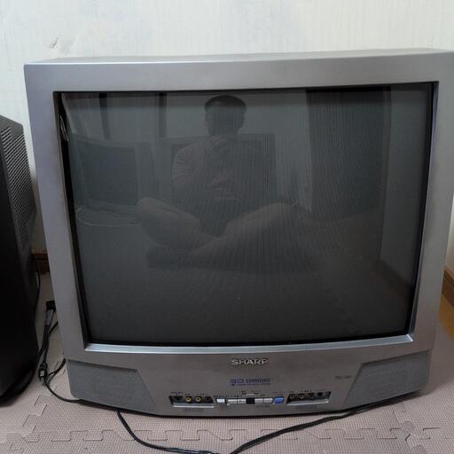 SHARP　ブラウン管テレビ　25型　25c-gs1 SHARP シャープ ブラウン管 テレビ 25型 電化製品 動作品 レトロ