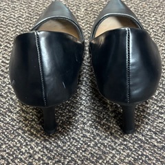 【極美品】メヌエ　menue パンプス　26cm ヒール6センチ ブラック 黒の画像