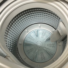 2025年製 アクア AQUA 全自動洗濯機 6.0kg AQWS6RBK_Wの画像