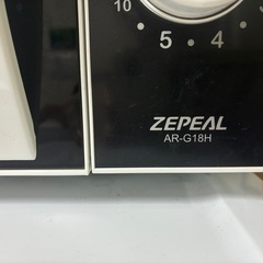 ZEPEAL 単機能電子レンジ AR-G18H 2021年製の画像