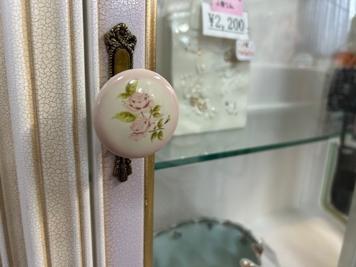 【大幅お値下げ✨】アンティーク調　ガラスのコレクションケース