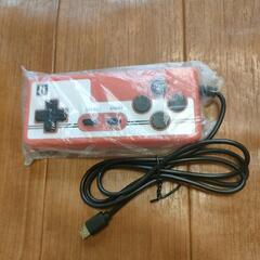 【未使用品】レトロゲーム機 FCエミュレーター 赤の画像