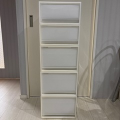 【美品】全身鏡、収納ケースの画像