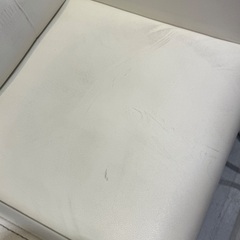 サロン　チェア　ホワイトの画像
