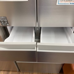 【ジモティー割あり】【ジャングルジャングル守口店】冷蔵庫　日立　R-H54TG　2024年 540L　W65×D70.1×H183.3の画像