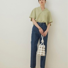 アダムエロペ　ADAM ET ROPE＜洗える＞バックフォルムスキッパーシャツの画像