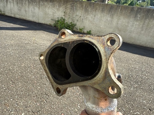 レガシィ BL BP用 HKS 加工品 触媒ストレートフロントパイプ