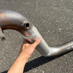 レガシィ BL BP用 HKS 加工品 触媒ストレートフロントパイプの画像