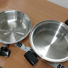 0807-160 CookBest ステンレス両手鍋の画像