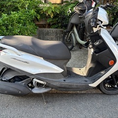 ヤマハ アクシスZ 125cc 原付スクーターお譲りします（整備済／通勤使用／値下げ相談可）の画像
