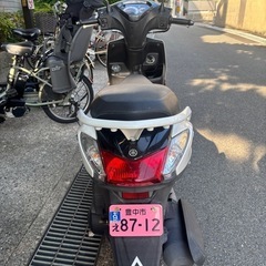ヤマハ アクシスZ 125cc 原付スクーターお譲りします（整備済／通勤使用／値下げ相談可）の画像