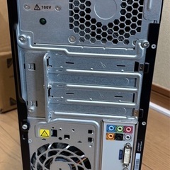  中古デスクトップPC HP Pavilion p6-2160jp SSD128GB搭載 Windows11 Core i3の画像