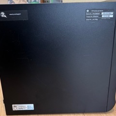  中古デスクトップPC HP Pavilion p6-2160jp SSD128GB搭載 Windows11 Core i3の画像