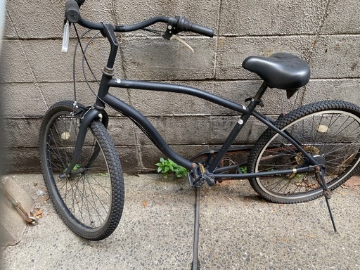 美車 乗って帰れます。オートライト 26インチ自転車