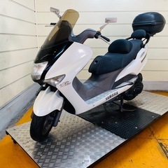 ☆新春初売り☆神戸明石発♪ ヤマハ マジェスティ125 fi（LPRSE2710） 外観良好♪ カスタム多数♪ 社外マフラー 紅白カラー（検5CAコマジェ 2025年最新マジェスティ125 兵庫の人気アイテム - メルカリ