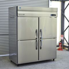 ≪yt498ジ≫ ホシザキ 業務用 4ドア冷凍冷蔵庫 HRF-150ZF3 三相200V 2013年製造 2冷蔵/2冷凍 幅150cm 冷凍難あり？ 現状品 中古厨房機器/宮城県仙台市 70806-02の画像