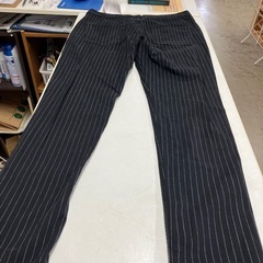 2508-214 H&M ストライプパンツ Sサイズ ユニセックス 汚れありの画像